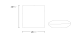 Подушка декоративная Band 45 x 45