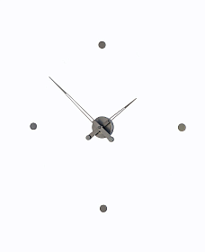 Настенные часы Rodon T 4 графит