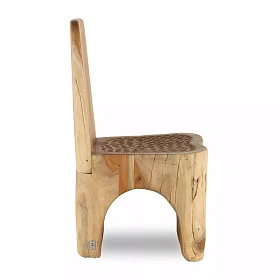 Натуральный дизайнерский стул Kaya