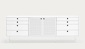 Сервант Punto 2D8Dr белый