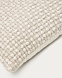 Mascarell Чехол на подушку из белого хлопка и полипропилена 30 x 50 см