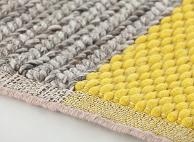 Ковер Mangas Space Plait Yellow 160x250