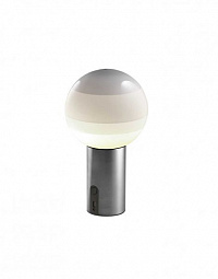 Настольный светильник Dipping Light Portable бело-графитовый
