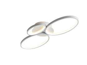 Потолочный светильник Sios 3 кольца белый