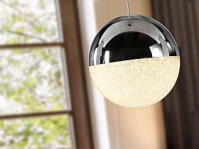 Подвесной светильник Sphere 1L LED Ø20 хром