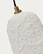 Подвесной светильник Ullaro белый из папье-маше Ø 11,5 см