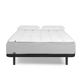Основание для кровати Under 135x190 ткань 3D серый