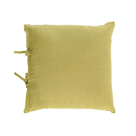 Чехол для подушки Tazu из 100% льна зеленый 45 x 45 cm