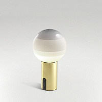 Настольный светильник Dipping Light Portable белый-латунный