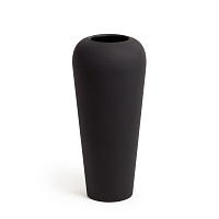 Walter Маленькая металлическая ваза черного цвета 40 см