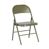 Складное кресло Aidana темно-зеленое металлическое