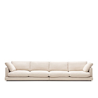 Gala 6-местный диван бежевого цвета 390 см