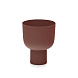 Hilari Металлическая ваза терракотовая 21,5 см